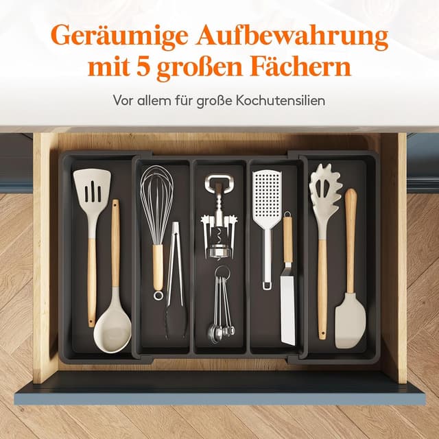 Detalle de Lifewit Besteckkasten Schublade 57 cm