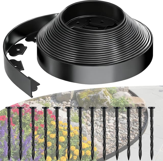 Detalle de SdreMelo flexible lawn edging 12m