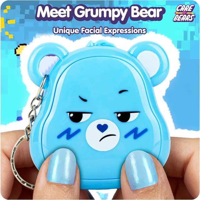 Detalle 2 de Care Bears Digital Pet – Grumpy Bear cyber pet with care features (1.4” screen)