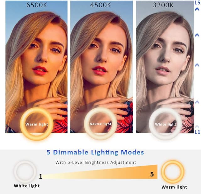 Thumbnail 4 de Cyezcor Video Conference Ring Light 10W