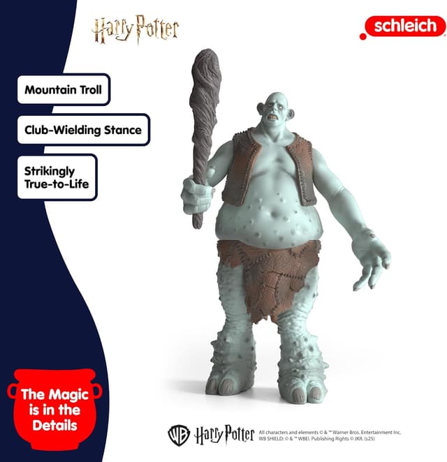 Detalle de Schleich Troll 13994 Wizarding World