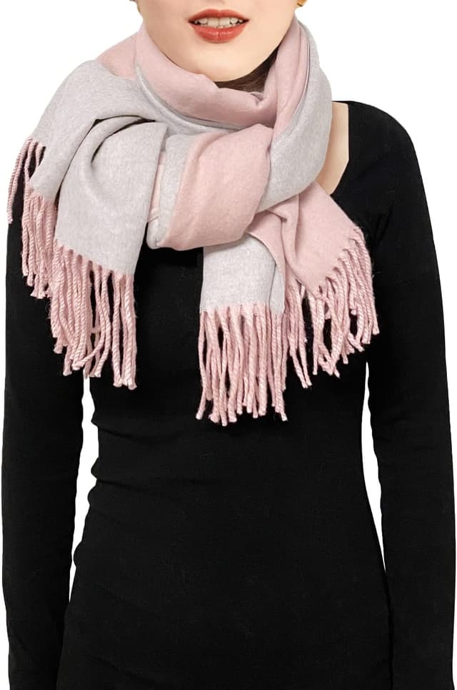 Thumbnail 6 de ehsbuy Echarpe Femme Cachemire 200 cm