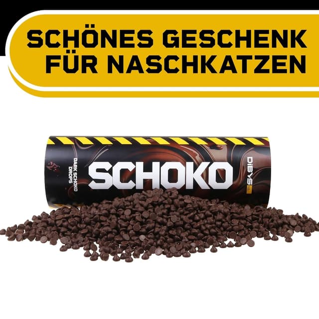 Thumbnail 6 de DIBYS Belgische Schokodrops 900g Zartbitter 🍫