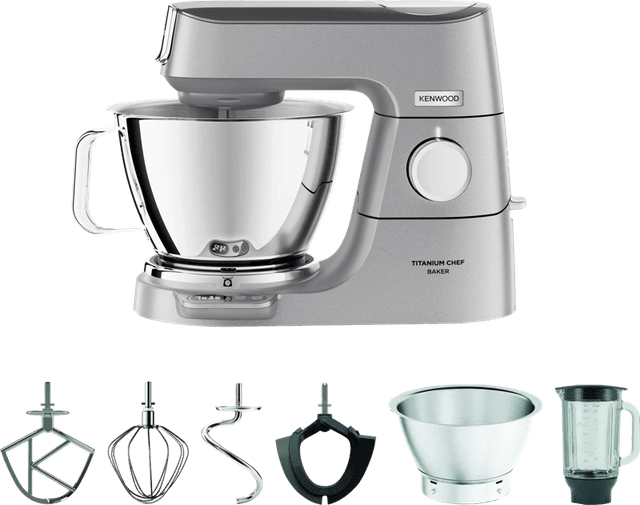 Detalle de Kenwood Titanium Chef Baker KVC85.124SI mit Waage