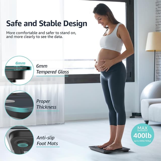 Thumbnail 4 de Posture Bilancia Pesapersone Digitale 180 kg Nero