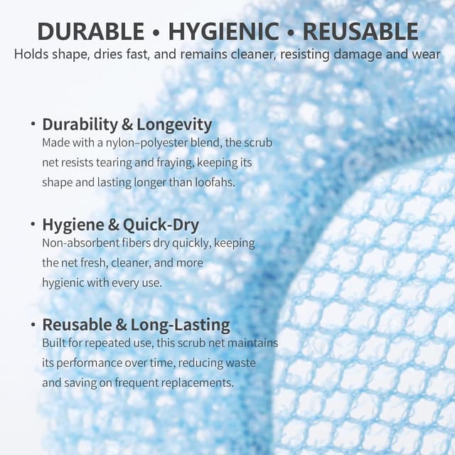 Thumbnail 2 de BEAUTAIL Silicone Body Scrubber 4 Pack