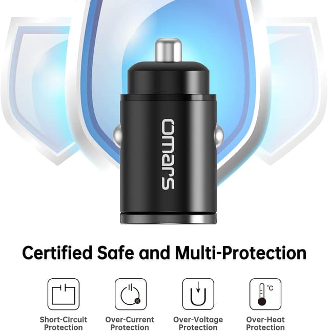 Thumbnail 6 de Omars Cargador de Coche USB C 33W