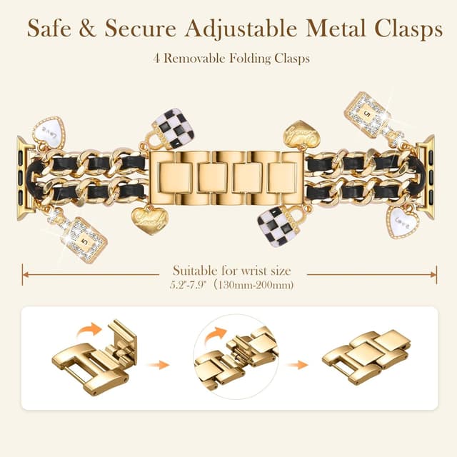 Thumbnail 4 de Stylish Metal Band for Apple Watch