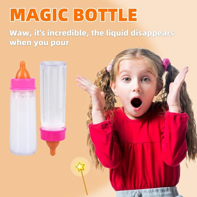 Detalle de CARANOVO baby doll accessories 7-piece set