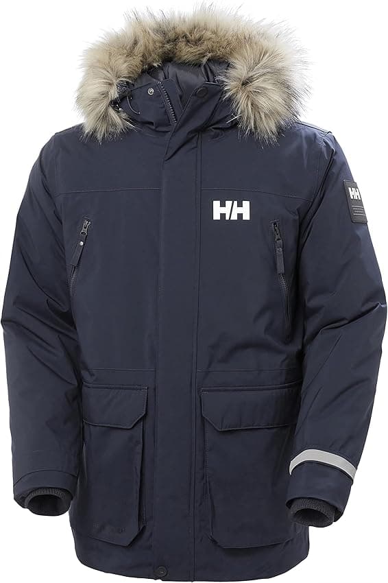 Imagen de Helly Hansen Reine Parka - Chaqueta Azul Marino para Hombre 🌊 en OfertitasTOP