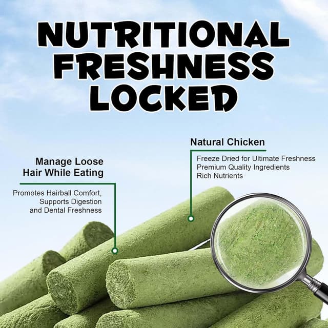 Thumbnail 5 de Katzengras Snack Sticks 60g Hühnchengeschmack