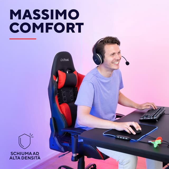 Thumbnail 5 de Trust GXT 708R Resto sedia gaming 150kg 💺