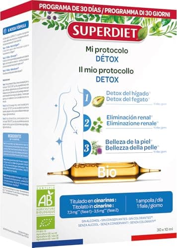 Imagen de SUPERDIET PROTOCOLO DETOX BIO 30 ampollas 🧴 en OfertitasTOP