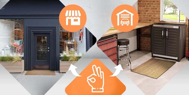 Thumbnail 5 de LUCA HOME Felpudo fibra de coco 40x70 cm