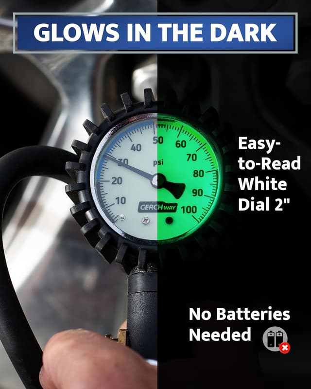 Thumbnail 5 de Tire Inflator with Gauge 100 PSI