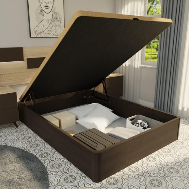 Detalle 2 de Homey Canapé Abatible 150x200 Gran Capacidad