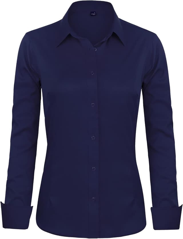 Detalle 2 de J.VER Bluse Damen Business 95% Polyester