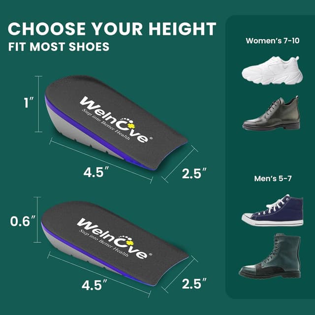 Thumbnail 4 de Welnove Ferse Cup Einsätze 0,6 Zoll