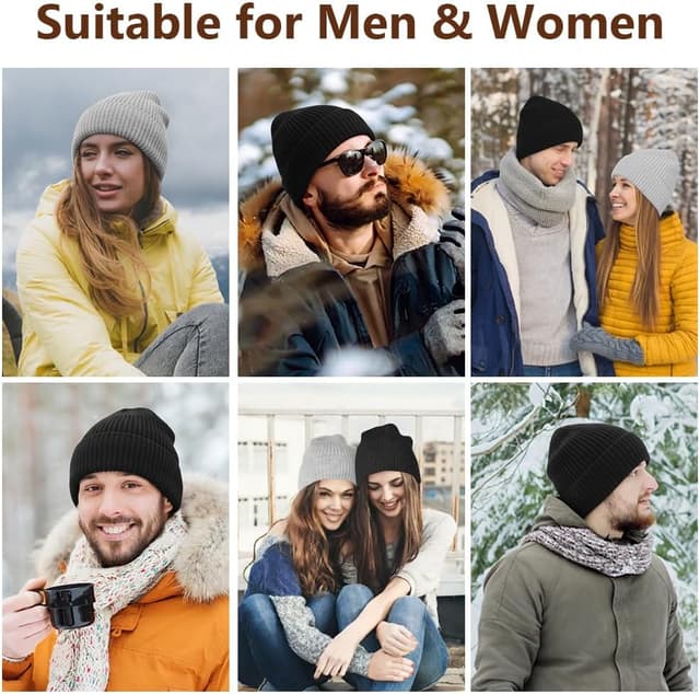 Thumbnail 6 de Vicloon Bonnet Laine MĂ©rinos Tour 50-58 CM đ§Ł