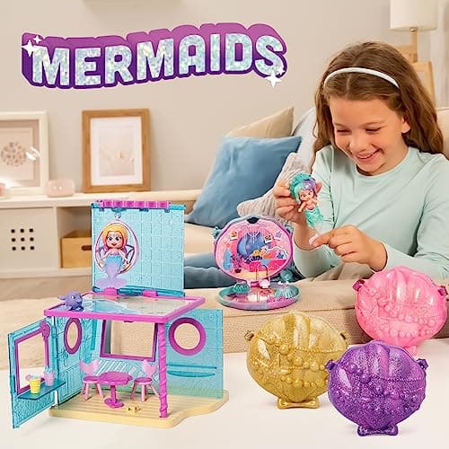 Thumbnail 8 de KOOKYLOOS Mermaid Beach House muñeca con mascota que cambia de color