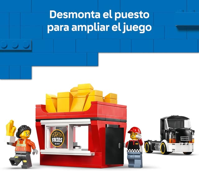 Detalle 1 de LEGO City Camión de Patatas Fritas