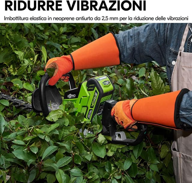 Detalle de Guanti da giardinaggio antispine lunghi Vgo... con touchscreen per potatura e orto
