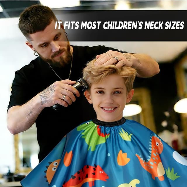 Thumbnail 6 de AYBUY Capa de peluquería niños Dinosaurio