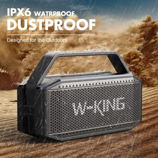 Detalle de W-KING D9-1 Bluetooth speaker 60W