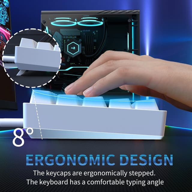 Thumbnail 5 de Dierya DK61SE Tastiera 60% 61 tasti