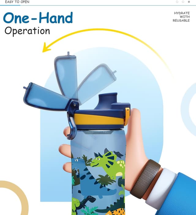 Detalle 1 de Opard Kinder Trinkflasche 500 ml