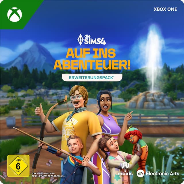Detalle de The Sims 4 Adventure Awaints Xbox One