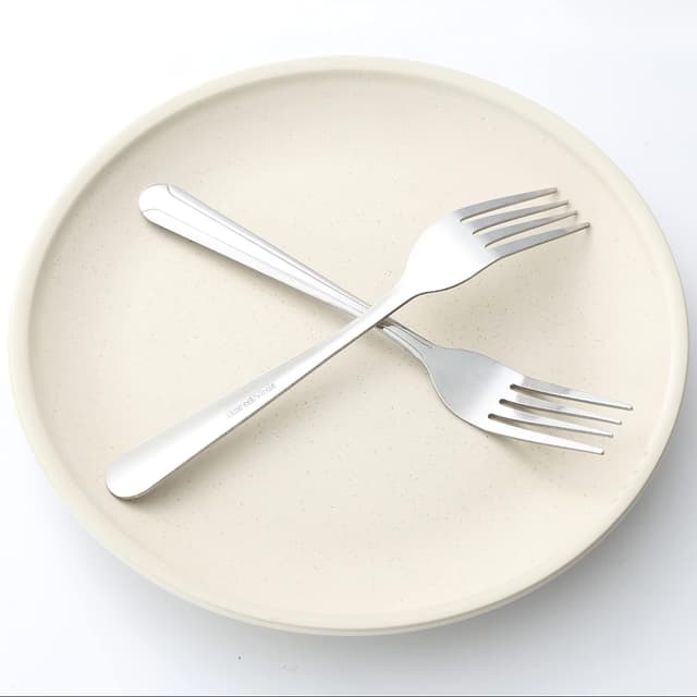 Detalle de Hunnycook Forks Set of 24 stainless steel dinner forks