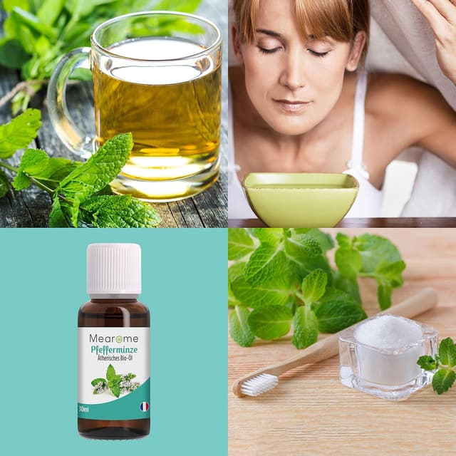 Detalle de Mearome Pfefferminzöl BIO 30 ml