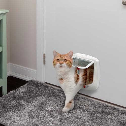 Thumbnail 3 de Ferplast Gatera Microchip 4 vías blanco 🐱