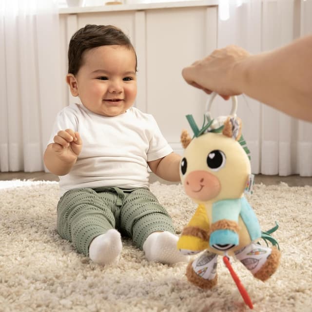 Detalle 2 de Lamaze L27498 Carson The Clydesdale jouet multicolore pour bébé