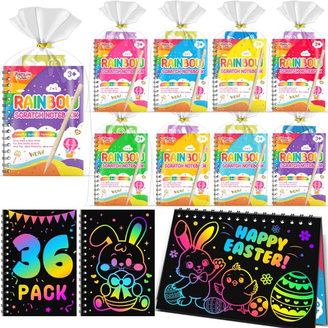 Imagen de FEREDO KIDS Scratch Art 36-Pack for Kids en OfertitasTOP