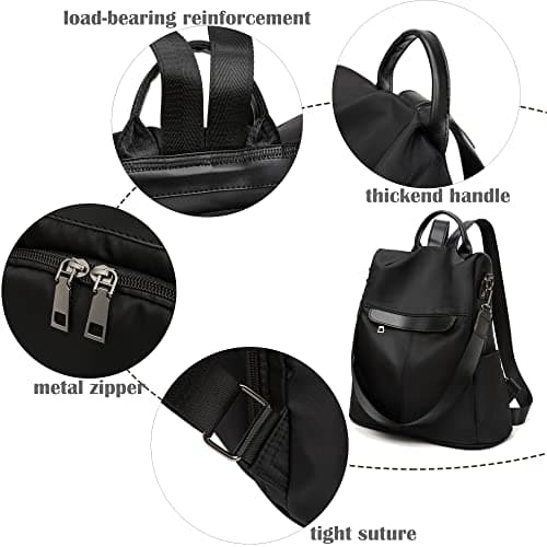 Detalle de shepretty Mochila antirrobo Impermeable para Mujer 8888D