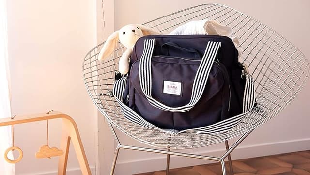 Detalle 2 de BÉABA Genève II bolso pañales 1 unidad Bleu