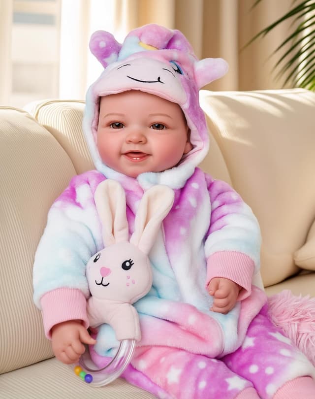 Thumbnail 2 de BABESIDE Baby Dolls 17-inch Realistic Doll