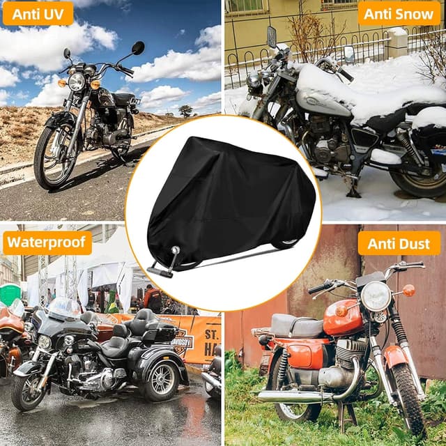 Thumbnail 4 de Motorrad Abdeckplane UV Beständig 240x105x125 cm