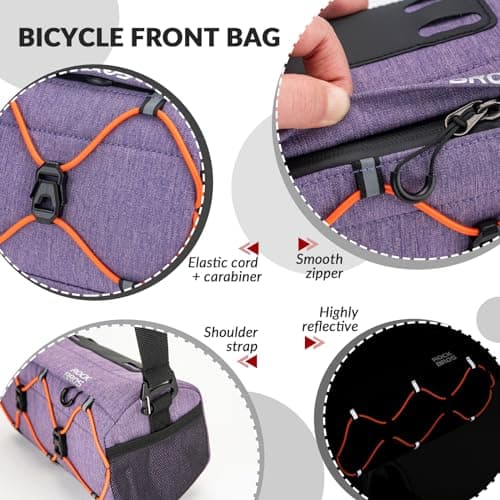 Thumbnail 3 de ROCKBROS Borsa da manubrio 2,2L per bici