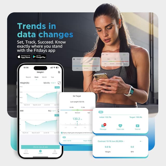 Thumbnail 3 de Posture Báscula 8 Electrodos 180 kg