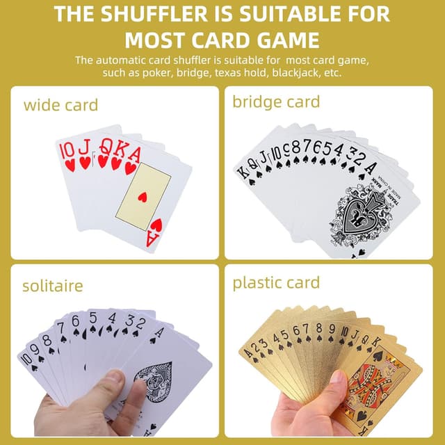 Thumbnail 4 de ZONJIE Automatic Card Shuffler 2-deck 🎲