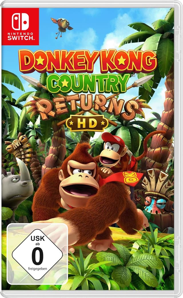 Detalle de Donkey Kong Country Returns HD – Jump’n’Run für Nintendo Switch Fans