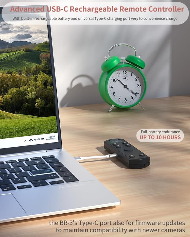 Detalle 2 de Hanpusen kabelloser Fernauslöser für Canon-Kameras