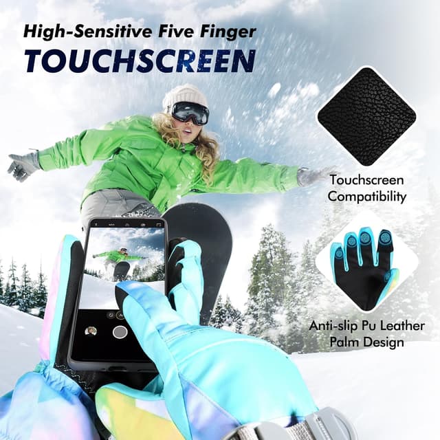 Thumbnail 2 de Pnosnesy Ski Gloves -22°F