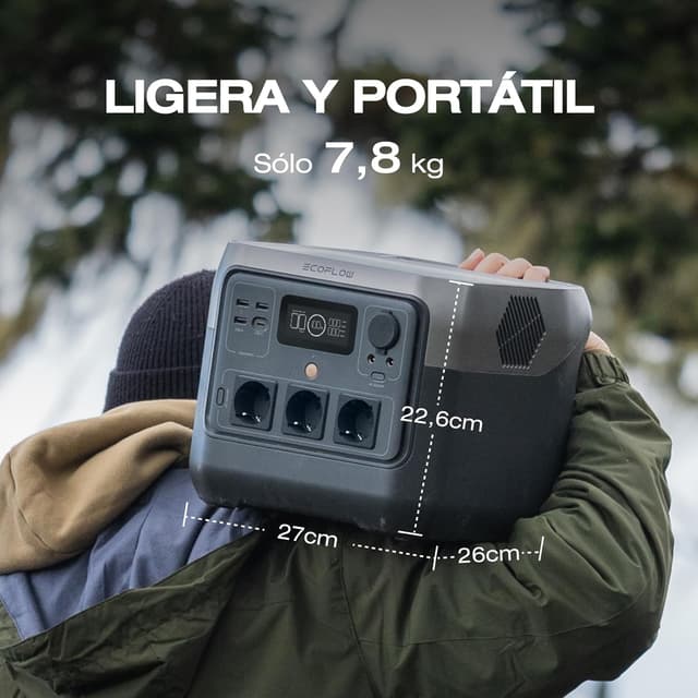 Thumbnail 8 de ECOFLOW RIVER 2 Pro 💡 Batería 768 Wh, Carga Rápida, Solar