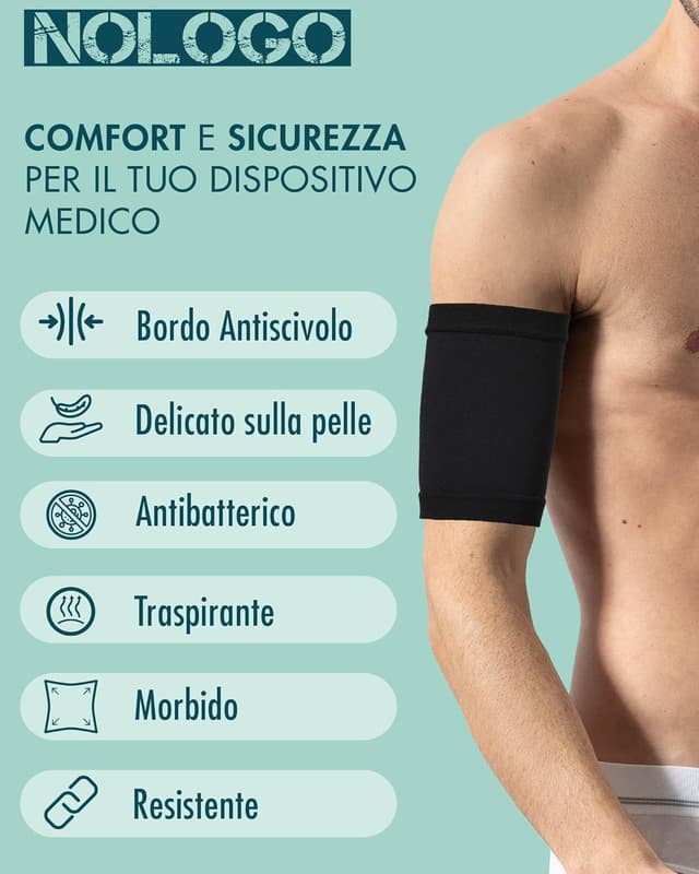 Thumbnail 1 de NOLOGO KATIACALZE Copri PICC Braccio Uomo Donna 2pz