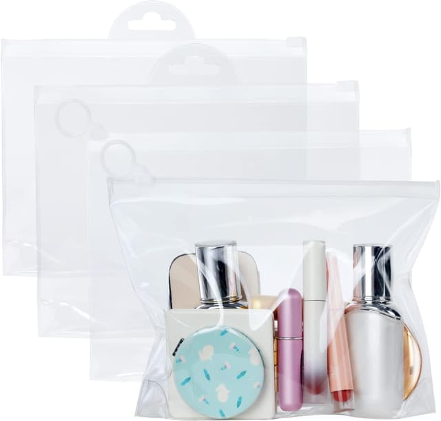 Detalle de OSDUE Bolsas de Aseo Transparentes 4 piezas