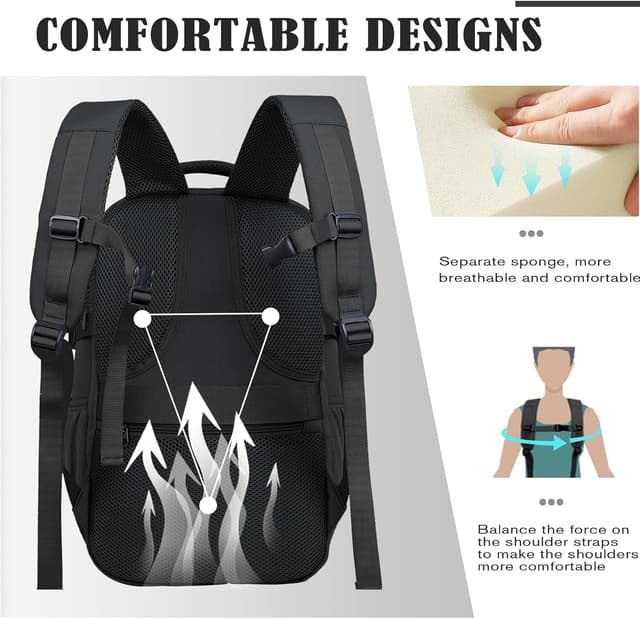 Thumbnail 2 de Easyjet Mochila Cabina Avión 45x36x20 cm